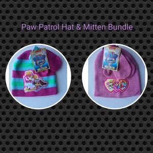 Paw Patrol Girl Hat & Mitten Bundle